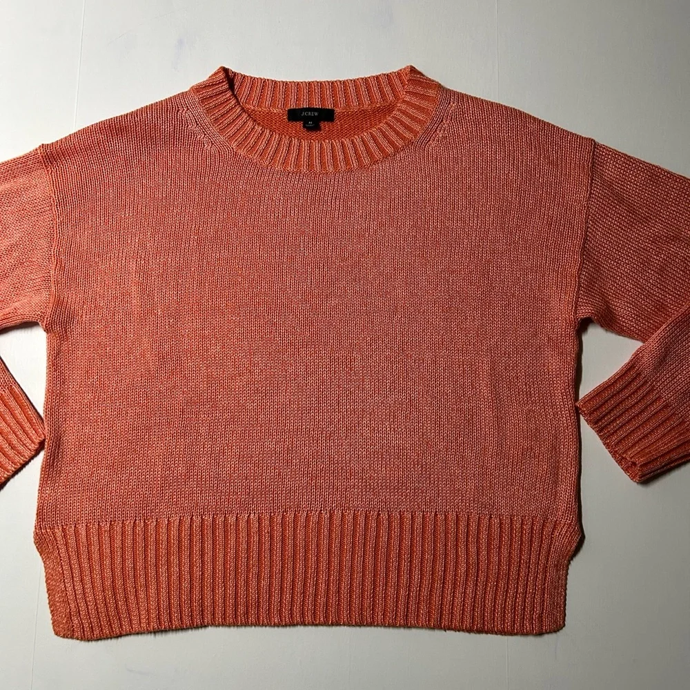 J.Crew women’s size medium long sleeve cable‎ knit sweater